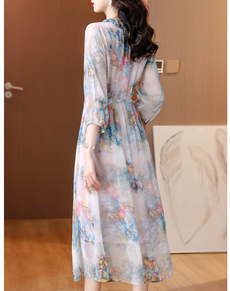 Refinement noble elegant temperament summer dress