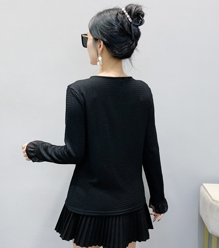 Korean style small shirt temperament T-shirt for women