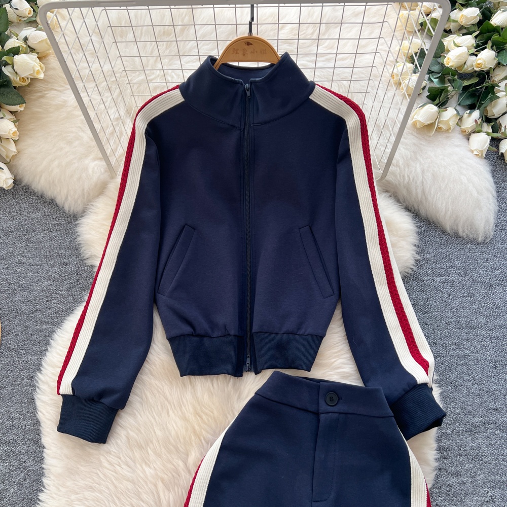 Show young hoodie hooded sportswear 2pcs set for women