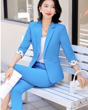 Profession coat slim business suit a set for women