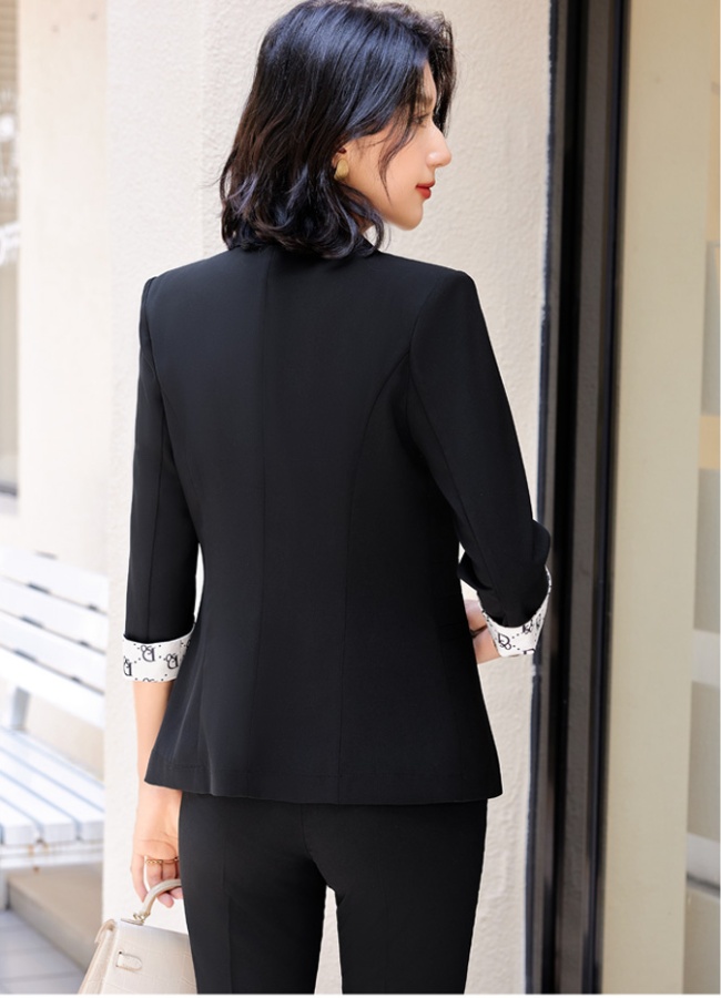 Profession coat slim business suit a set for women