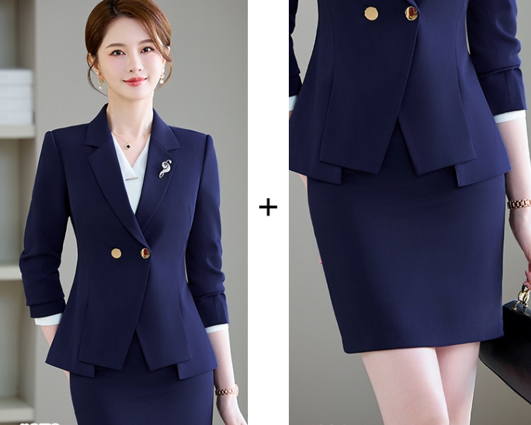 Profession tops short coat a set for women