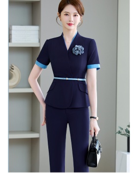 Temperament suit pants business suit a set for women