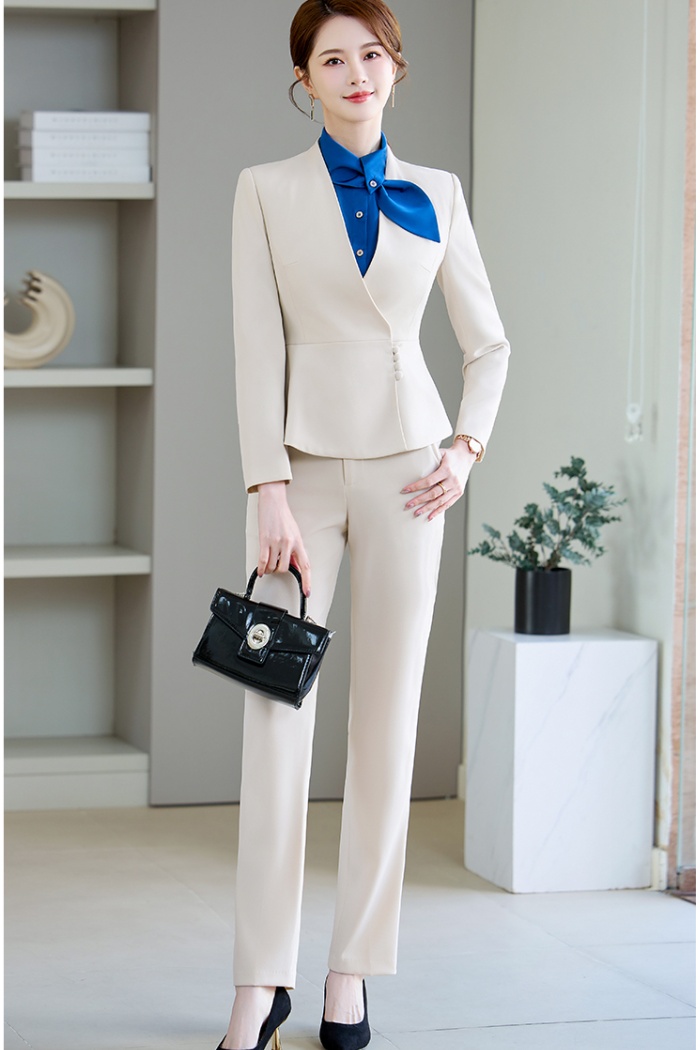 Spring and summer coat business suit 3pcs set