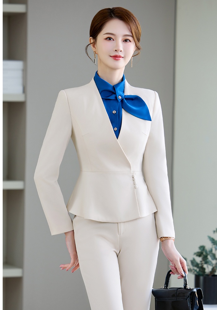 Spring and summer coat business suit 3pcs set