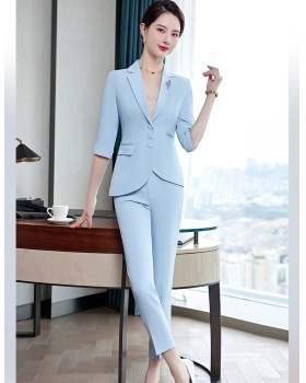 Overalls business suit suit pants a set for women