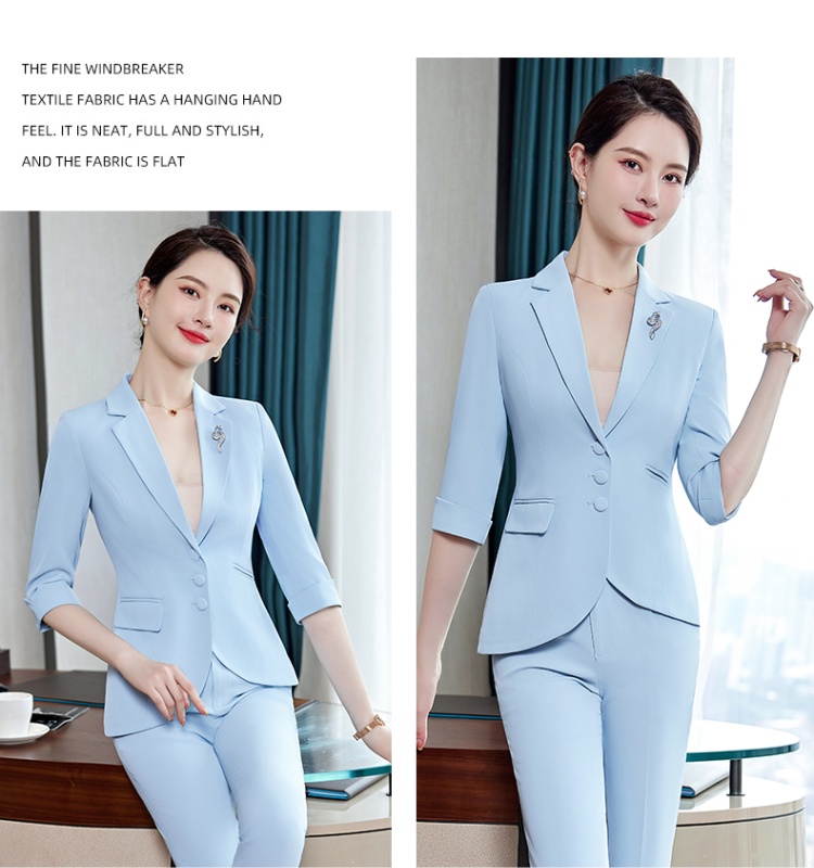 Overalls business suit suit pants a set for women