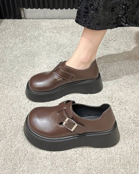 Casual leather shoes low shoes for women