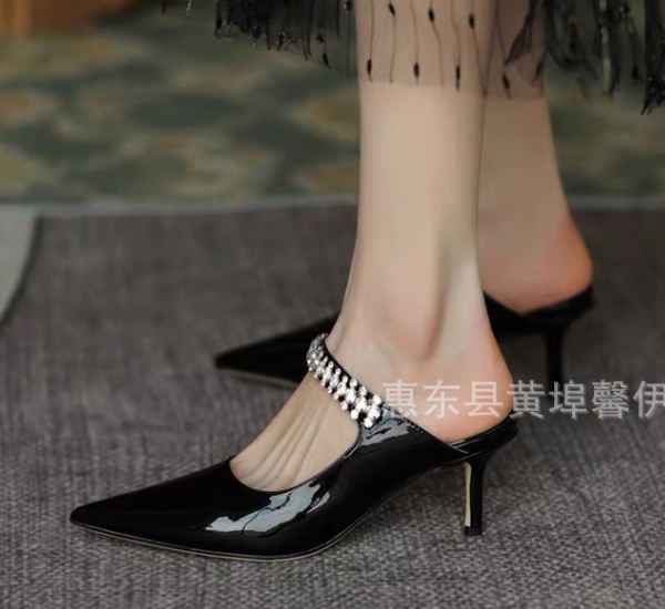 Spring and summer high-heeled shoes slippers for women