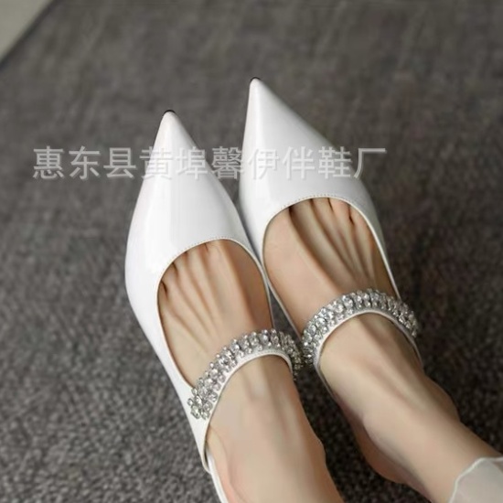 Spring and summer high-heeled shoes slippers for women