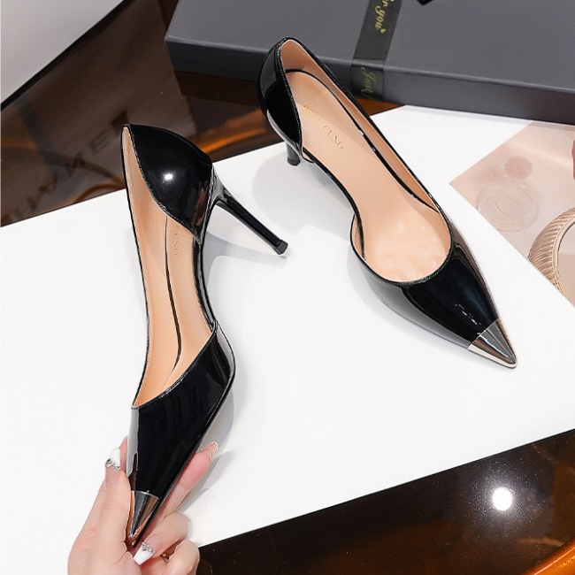 Commuting low shoes fashion high-heeled shoes for women