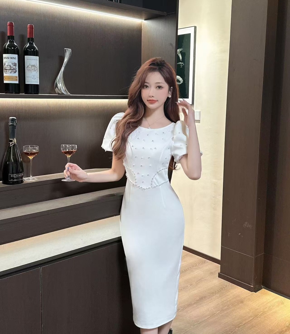 Summer package hip long dress sexy slim dress for women