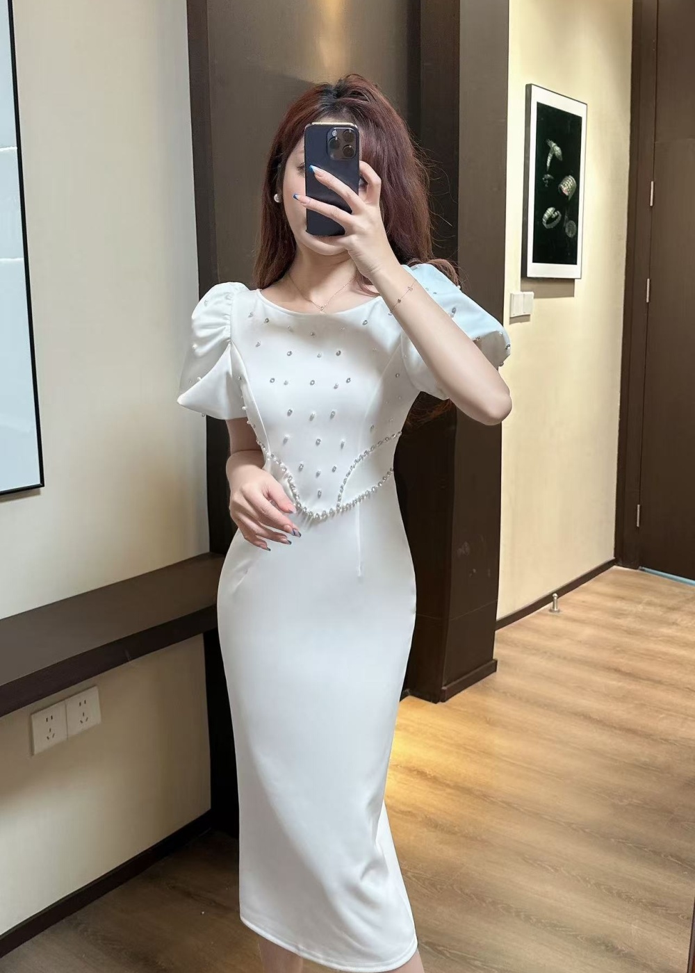 Summer package hip long dress sexy slim dress for women