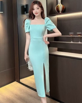 Sexy split slim sling ladies temperament dress