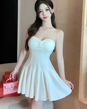 Simple mermaid hem sexy spicegirl dress for women