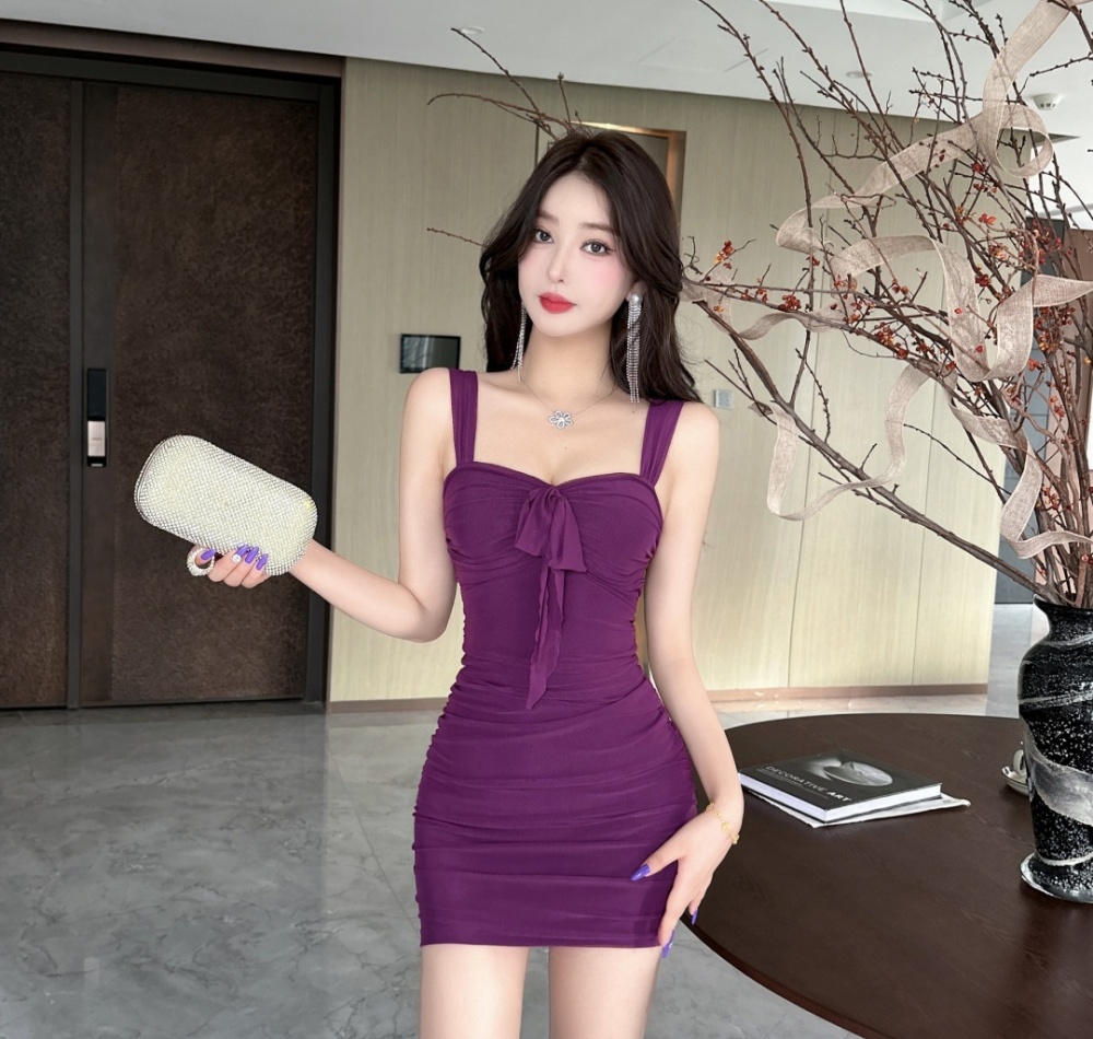 Sling sexy spring and summer spicegirl package hip dress