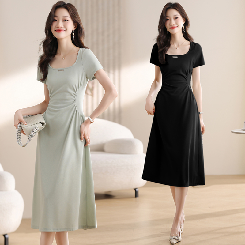 Casual dress France style long dress for women