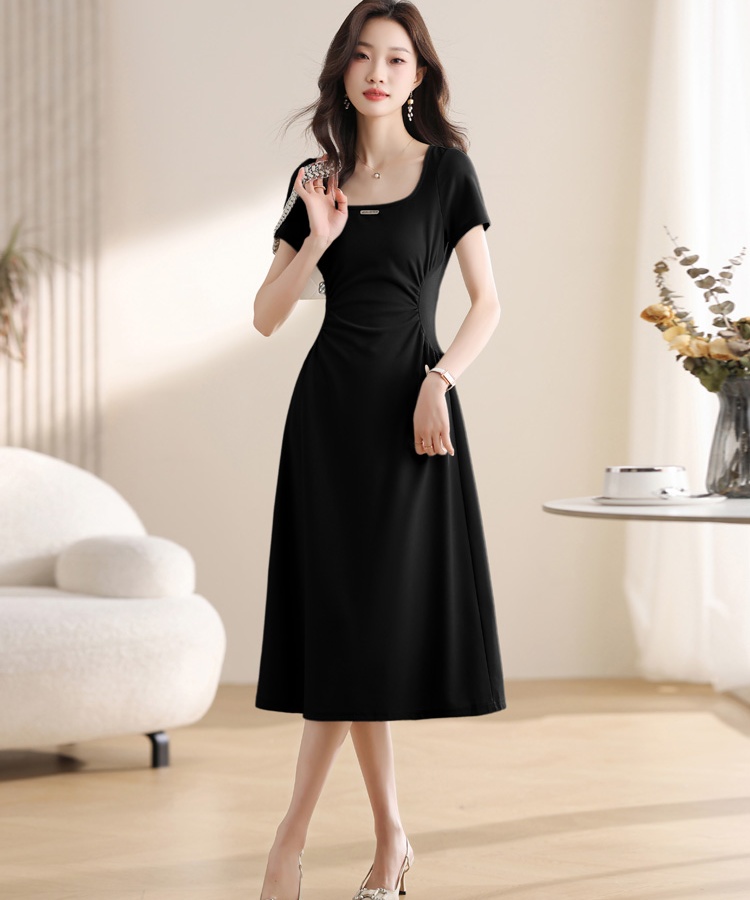 Casual dress France style long dress for women