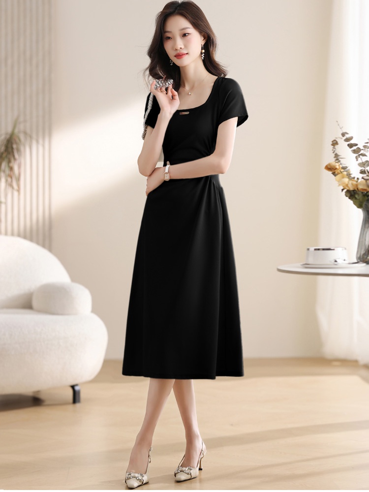 Casual dress France style long dress for women