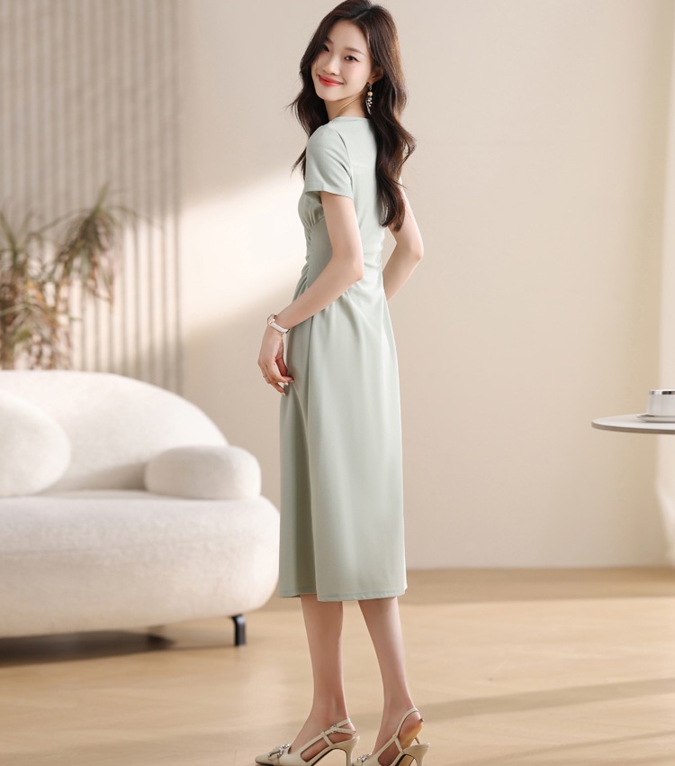 Casual dress France style long dress for women