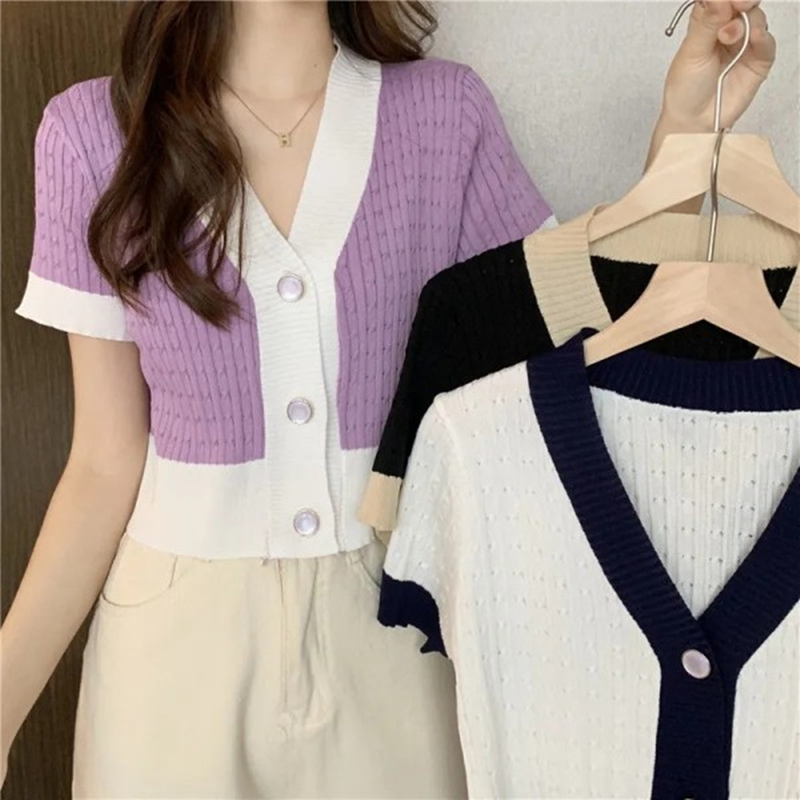 Summer Korean style tops temperament cardigan