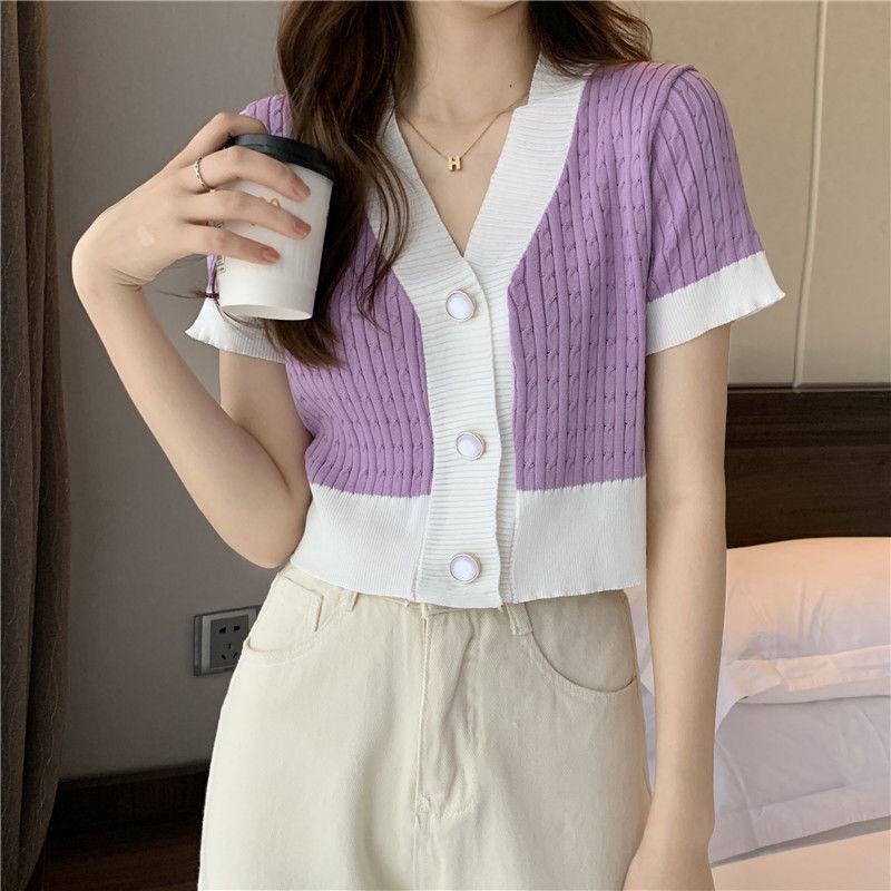 Summer Korean style tops temperament cardigan