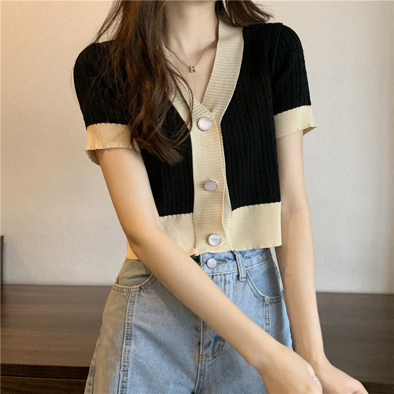 Summer Korean style tops temperament cardigan