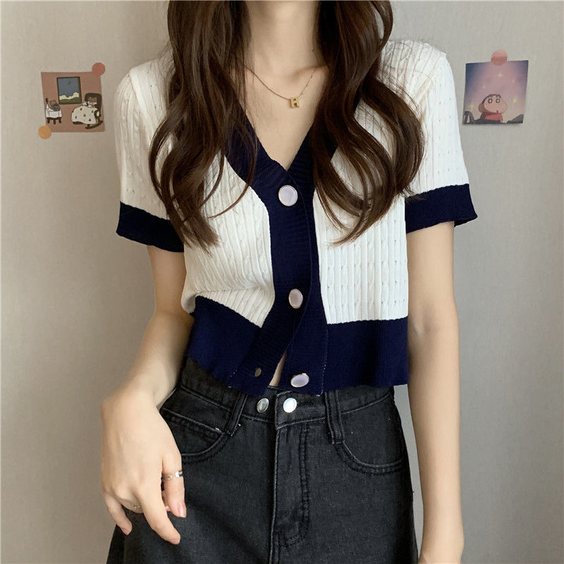 Summer Korean style tops temperament cardigan