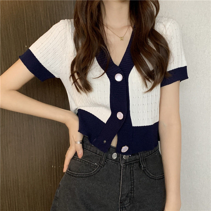 Summer Korean style tops temperament cardigan