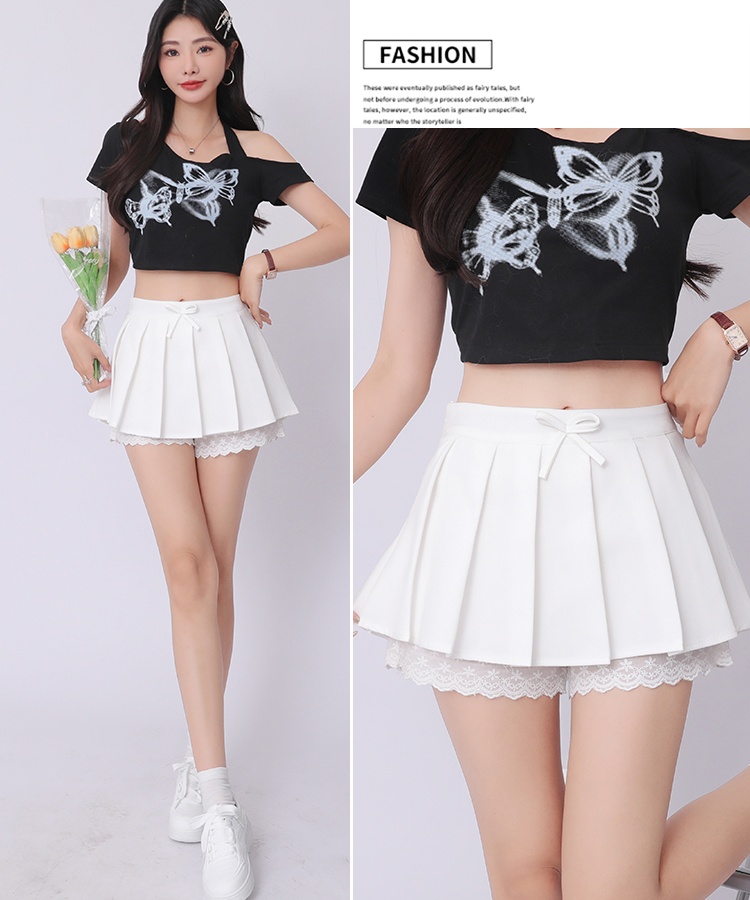 Sweet short skirt spring and summer skirt for women