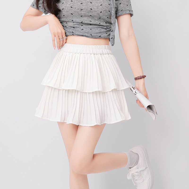 Anti emptied skirt slim short skirt for women