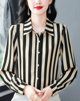 Chiffon small shirt fashion tops for women