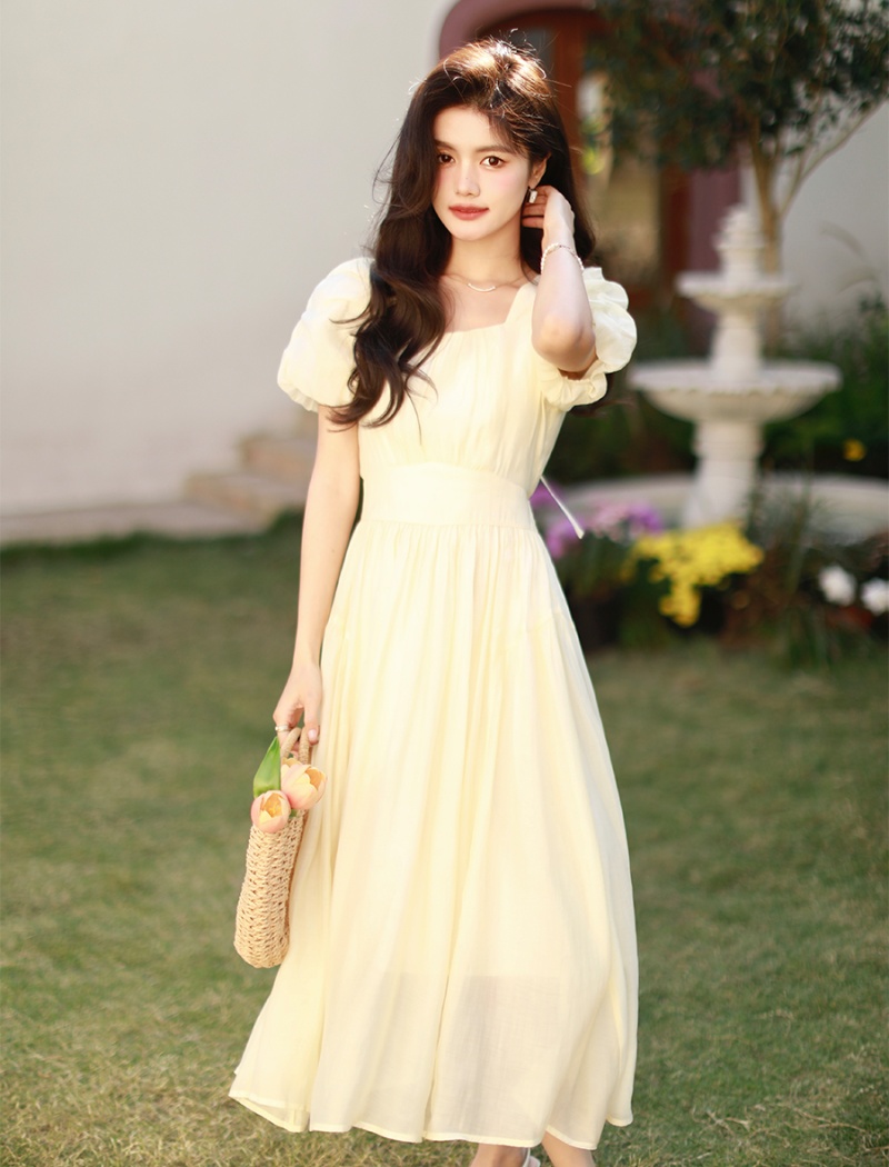 France style summer tender slim sweet dress for women