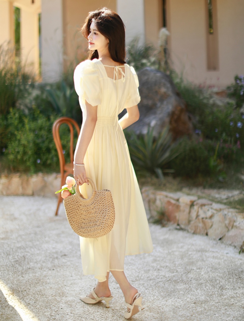 France style summer tender slim sweet dress for women