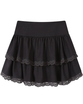 Thick and disorderly short skirt skirt for women