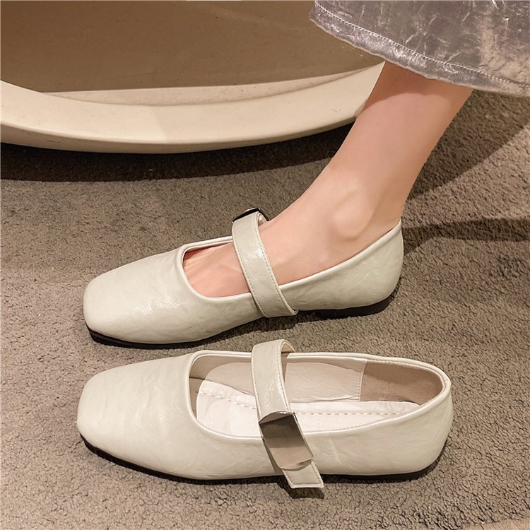 Lady small shoes France style peas shoes