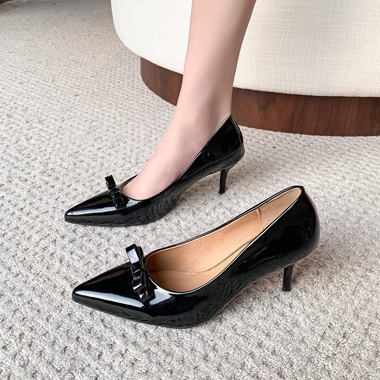 France style small shoes pointed high-heeled shoes