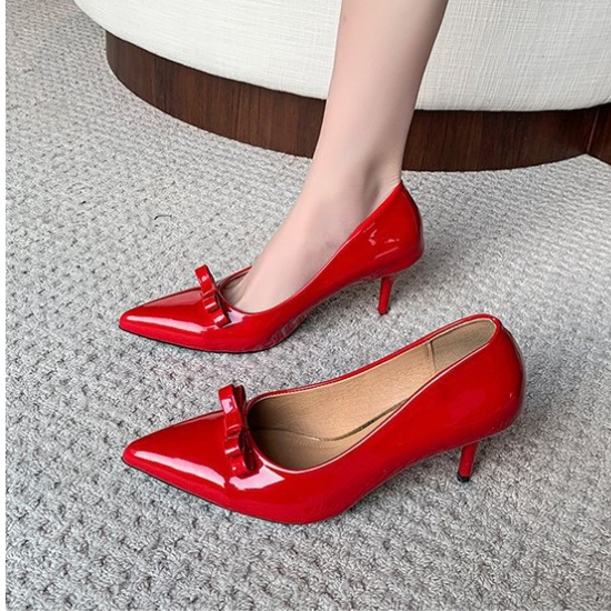 France style small shoes pointed high-heeled shoes