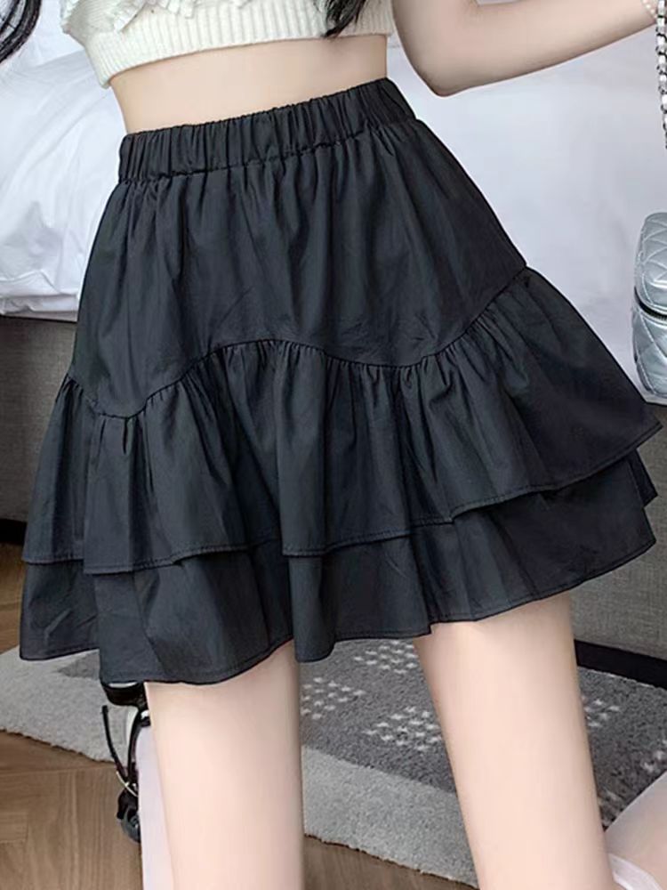 A-line summer short skirt cake sweet skirt