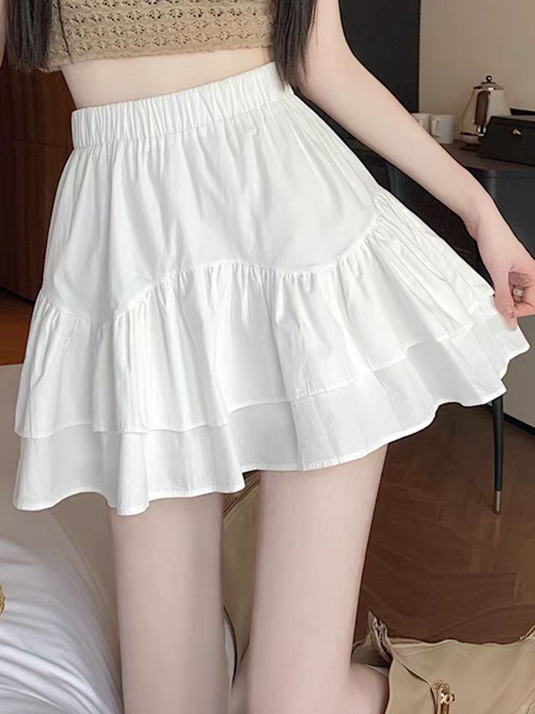 A-line summer short skirt cake sweet skirt