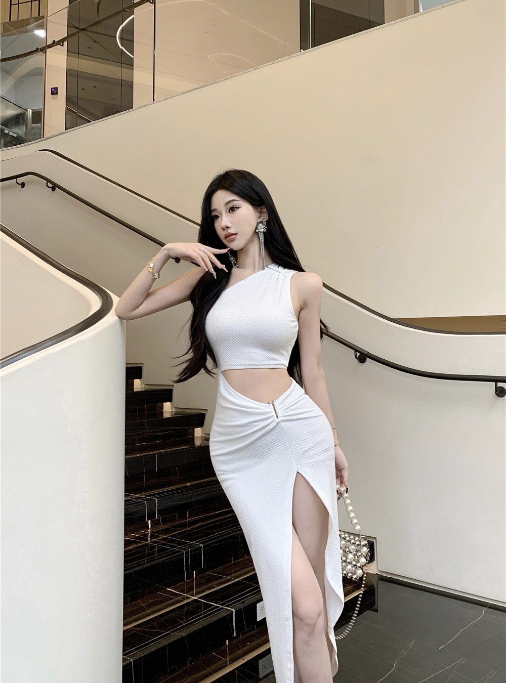 Slim sexy dress summer long dress for women