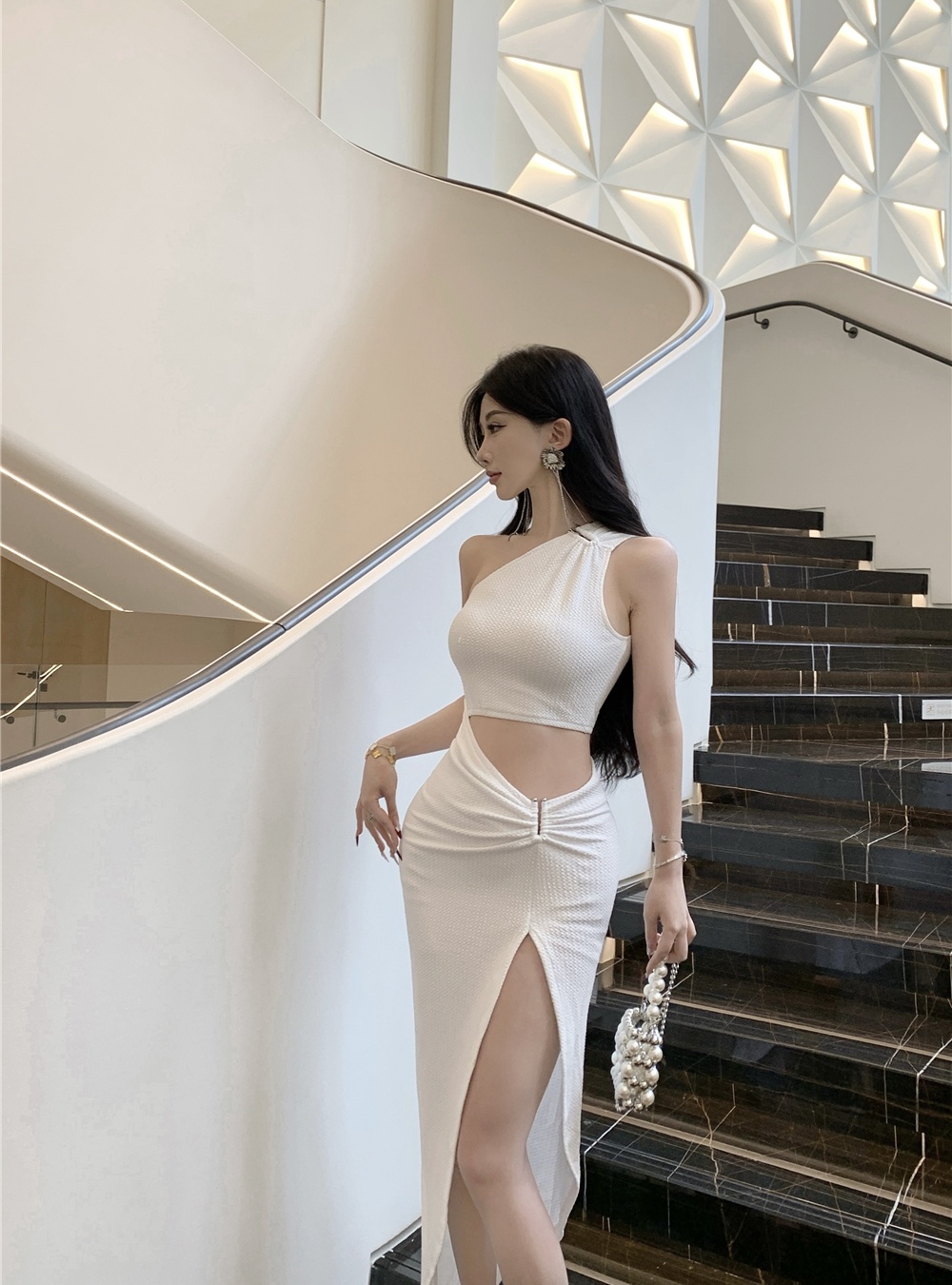 Slim sexy dress summer long dress for women