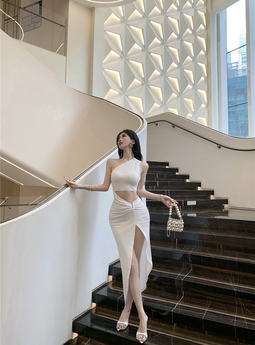 Slim sexy dress summer long dress for women