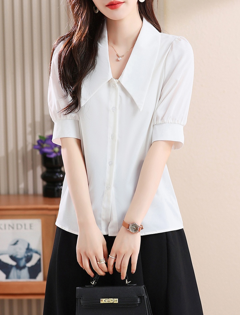 Summer Korean style tops short sleeve shirt