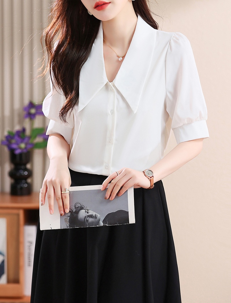 Summer Korean style tops short sleeve shirt