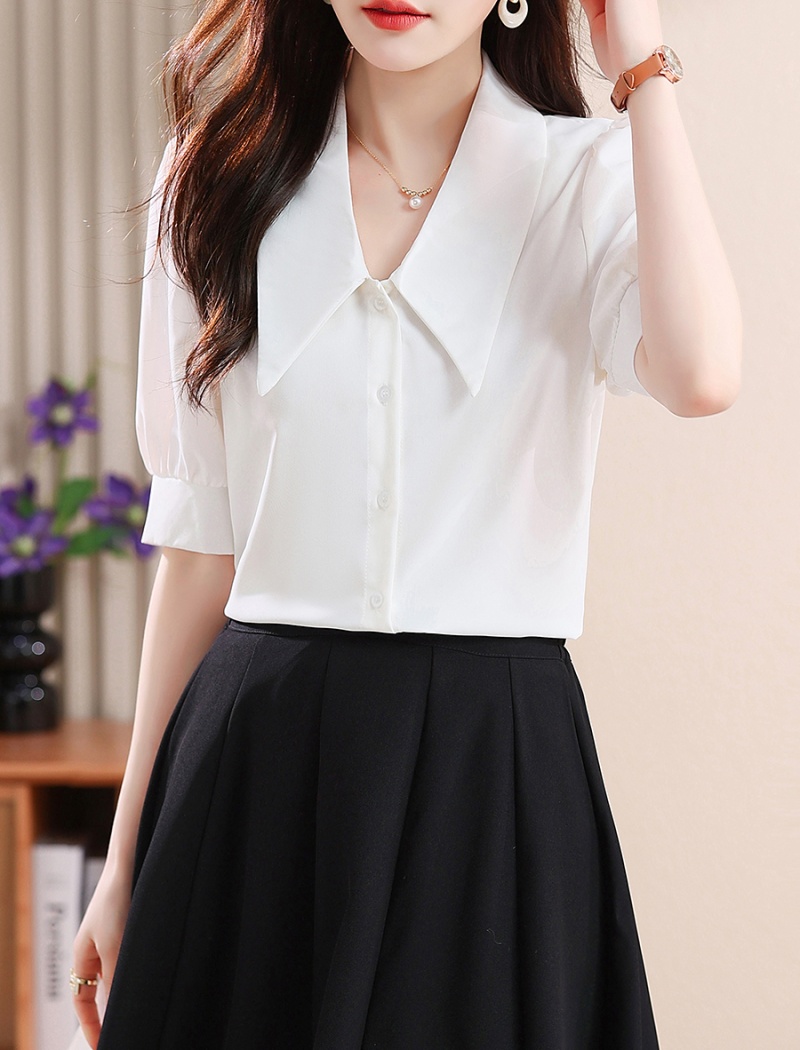 Summer Korean style tops short sleeve shirt