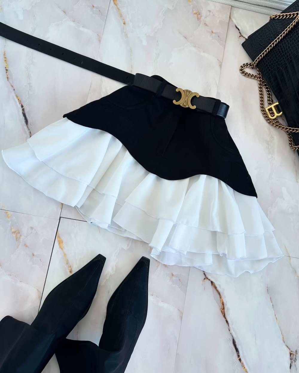 European style short skirt cake skirt for women