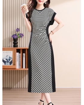 Western style temperament Casual slim dress for women