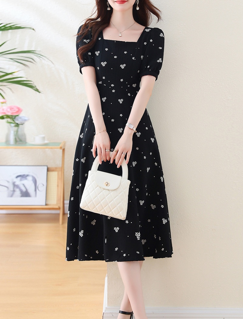 Chiffon Hepburn style France style dress for women