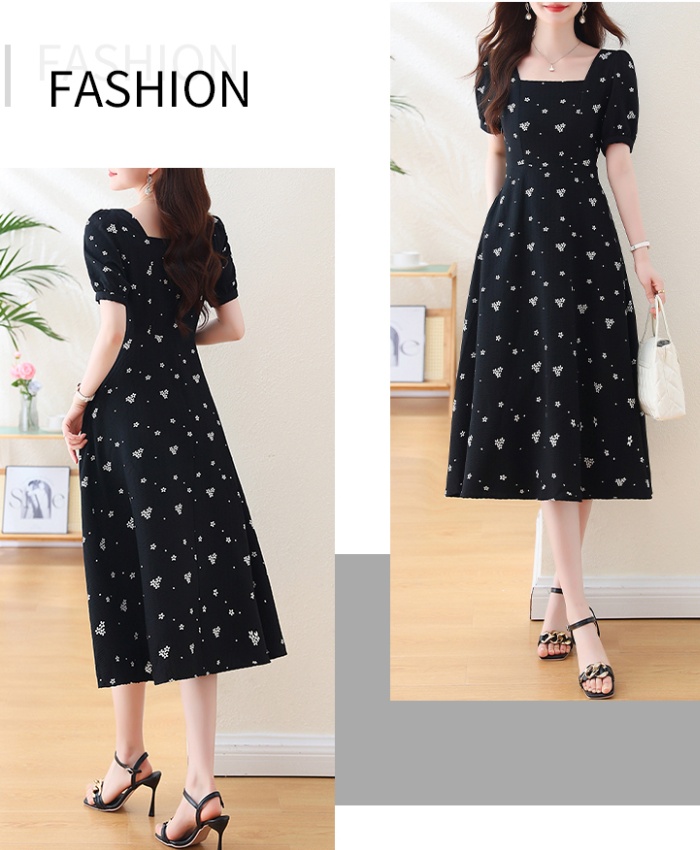 Chiffon Hepburn style France style dress for women